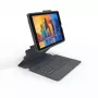 ZAGG Klávesnica Pro Keys with Trackpad-Apple-iPad 10.2-čierna/sivá-nemčina