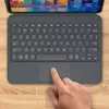 ZAGG Klávesnica Pro Keys with Trackpad-Apple-iPad 10.2-čierna/sivá-nemčina