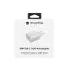 Nástenný adaptér mophie Accessories USB-C 30W GaN biely EU rýchle nabíjanie