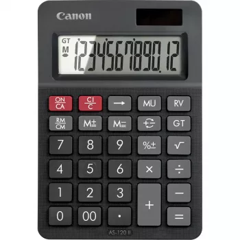 Stolná kalkulačka Canon AS-120 II 12-miestna čierna