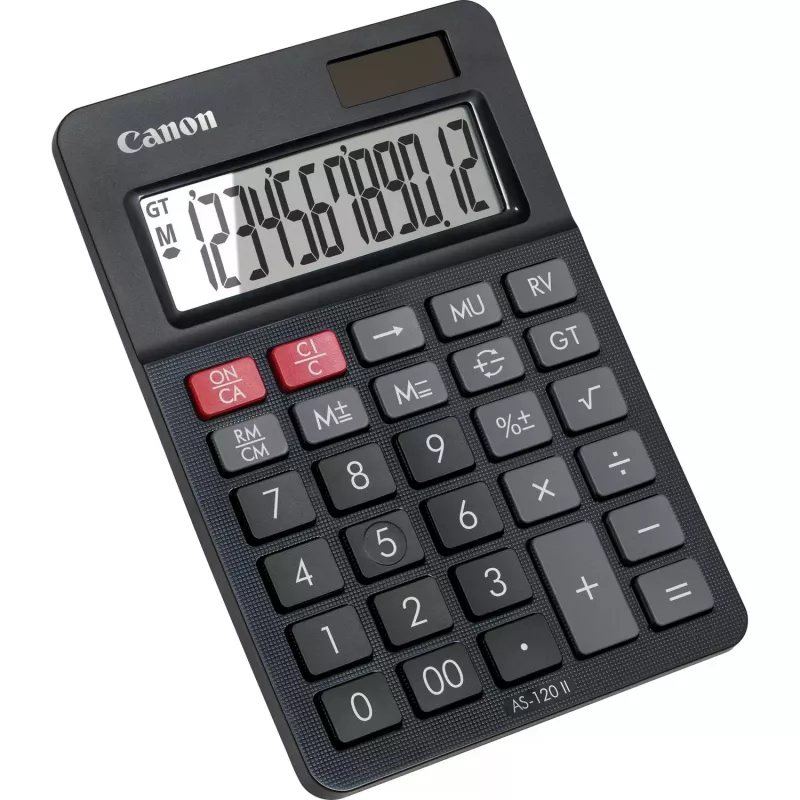 Stolná kalkulačka Canon AS-120 II 12-miestna čierna