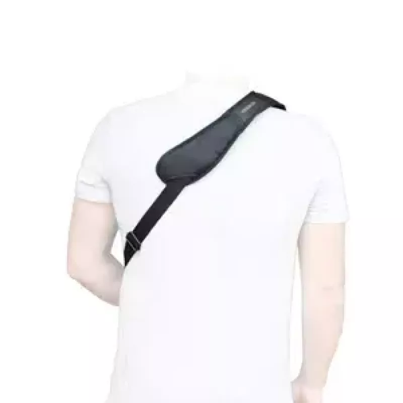 Popruh na rameno Mobilis ERGONOMIC SHOULDER STRAP Laptop čierny karabína