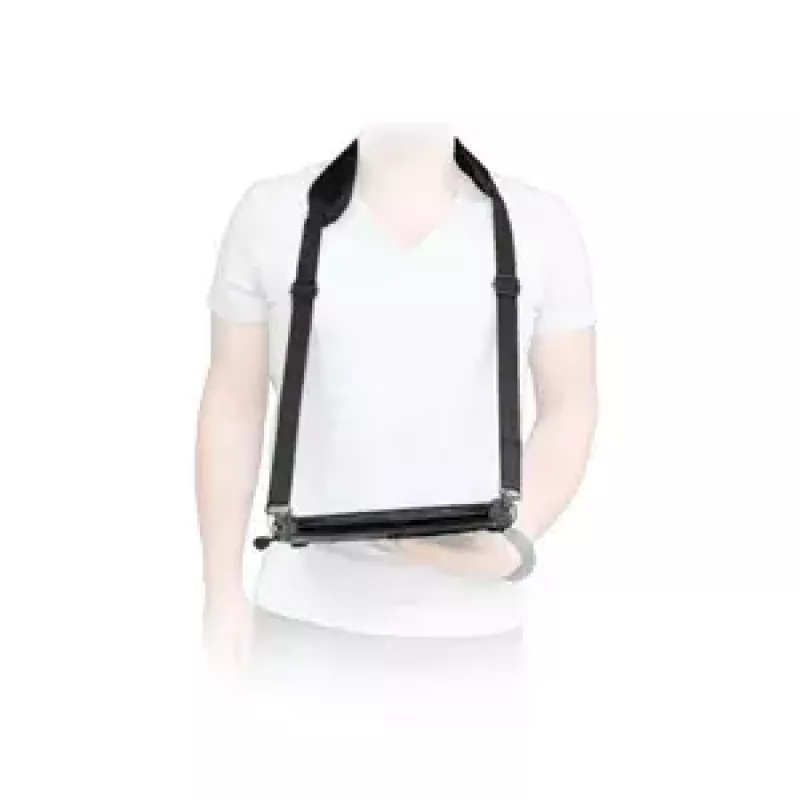 Popruh na rameno Mobilis ERGONOMIC SHOULDER STRAP Laptop čierny karabína