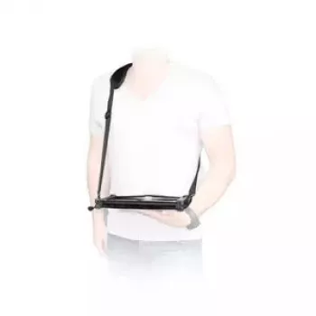 Popruh na rameno Mobilis ERGONOMIC SHOULDER STRAP Laptop čierny karabína