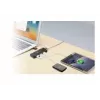 USB hub j5create JUH340 4-portový USB 3.0 čierny hliník