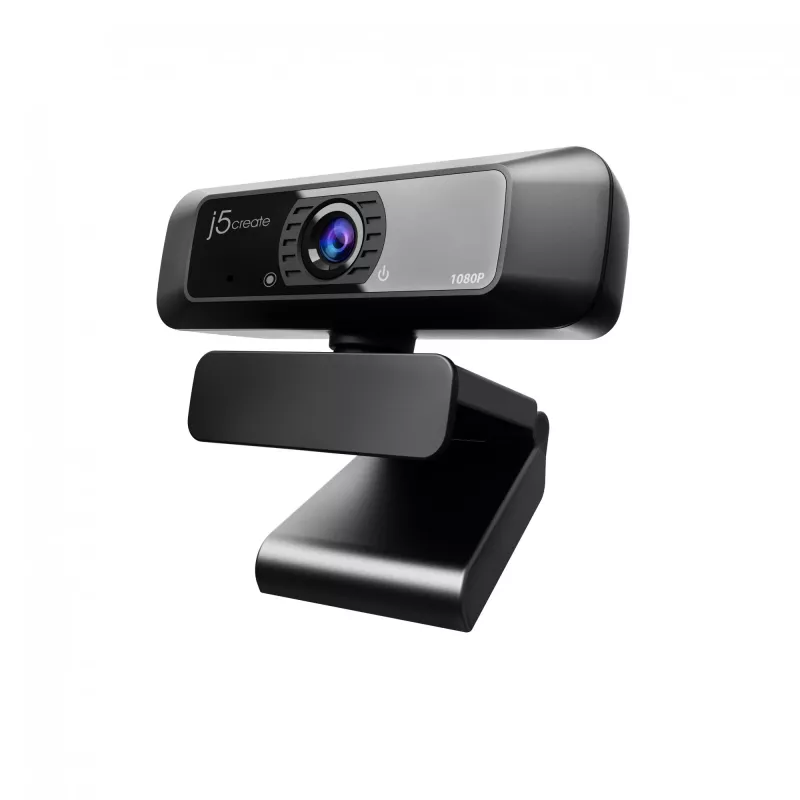 j5create JVCU100 USB™ HD webkamera s 360° rotáciou, rozlíšenie videa 1080p, čierna
