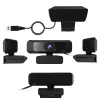 j5create JVCU100 USB™ HD webkamera s 360° rotáciou, rozlíšenie videa 1080p, čierna