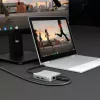 j5create JCD391 4K60 Elite USB-C® PD multi-port adaptér, strieborná