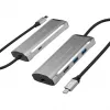 j5create JCD392 4K60 Elite USB-C® 10Gbps cestovný dock, Space Grey