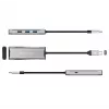 j5create JCD392 4K60 Elite USB-C® 10Gbps cestovný dock, Space Grey