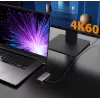 j5create JCD392 4K60 Elite USB-C® 10Gbps cestovný dock, Space Grey