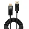 Lindy 5m DP na HDMI adaptérový kábel s HDR DisplayPort HDMI