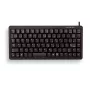Kompaktná klávesnica Cherry G84-4100LCAGB-2 QWERTY 83 klávesov combi USB/PS/2 čierna 1,75 m kábel
