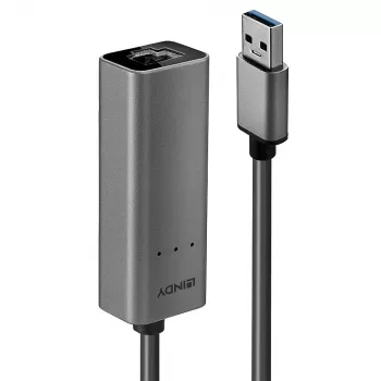Ethernet konvertor Lindy USB 3.0 na 2,5G 43313