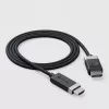 ALOGIC FUDPHD2-SGR video kábel adaptér 2 m DisplayPort HDMI čierny sivý
