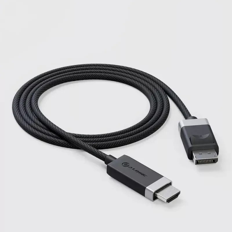 ALOGIC FUDPHD2-SGR video kábel adaptér 2 m DisplayPort HDMI čierny sivý