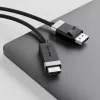 ALOGIC FUDPHD2-SGR video kábel adaptér 2 m DisplayPort HDMI čierny sivý