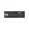 Logitech MX Keys S klávesnica univerzálna RF Wireless + Bluetooth AZERTY belgická grafitová