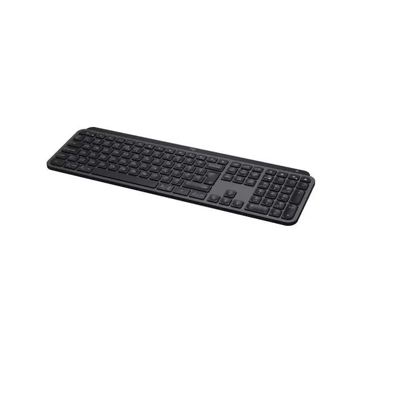 Logitech MX Keys S klávesnica univerzálna RF Wireless + Bluetooth AZERTY belgická grafitová