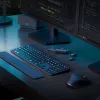 Logitech MX Keys S klávesnica univerzálna RF Wireless + Bluetooth AZERTY belgická grafitová