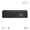 Logitech MX Keys S klávesnica univerzálna RF Wireless + Bluetooth AZERTY belgická grafitová