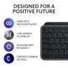 Logitech MX Keys S klávesnica univerzálna RF Wireless + Bluetooth AZERTY belgická grafitová