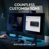 Logitech MX Keys S klávesnica univerzálna RF Wireless + Bluetooth AZERTY belgická grafitová
