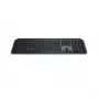 Logitech MX Keys S klávesnica univerzálna RF Wireless + Bluetooth AZERTY belgická grafitová