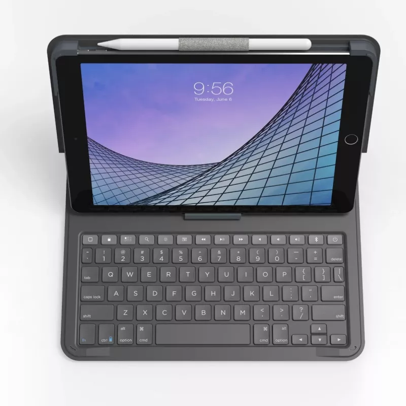 ZAGG Messenger Folio 2 QWERTZ nemecká Bluetooth charcoal