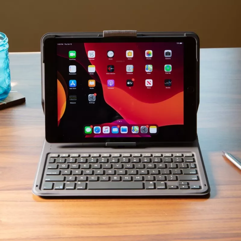 ZAGG Messenger Folio 2 QWERTZ nemecká Bluetooth charcoal