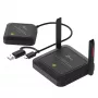 j5create JVW120 bezdrôtový extender pre USB™ kamery / mikrofóny / reproduktory, čierny