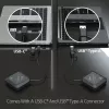 j5create JVW120 bezdrôtový extender pre USB™ kamery / mikrofóny / reproduktory, čierny
