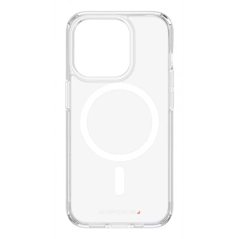 PanzerGlass ® HardCase transparentné s White MagSafe & D3O® iPhone 15 Pro