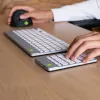R-Go Tools numerická klávesnica R-Go Numpad Break, ergonomická numerická klávesnica so softvérom Break, Bluetooth, biela