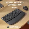Logitech Wave Keys for Business ergonomická klávesnica Full-Size bezdrôtová