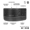 Logitech Wave Keys for Business ergonomická klávesnica Full-Size bezdrôtová