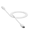 mophie essentials nabíjací kábel | 1 m USB kábel USB 2.0 USB-C biely