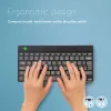 R-Go Tools ergonomická klávesnica R-Go Compact Break, kompaktná klávesnica so softvérom na prestávky, QWERTZ (DE), Bluetooth, čierna