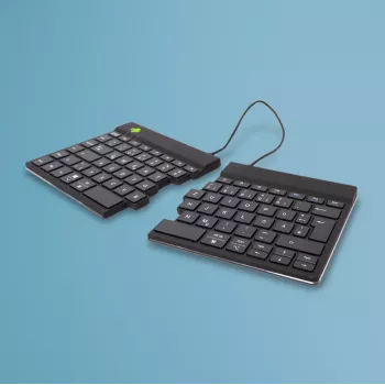 R-Go Tools ergonomická klávesnica R-Go Split Break so softvérom Break, ergonomická delená klávesnica, QWERTZ (DE), Bluetooth, čierna