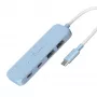j5create ekologický USB-C na 4-port Type-C a Type-A Gen 2 hub