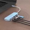 j5create ekologický USB-C na 4-port Type-C a Type-A Gen 2 hub