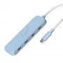 USB-C hub j5create JCH345EC-N 4-portový Type-C Gen 2 10000 Mbit/s