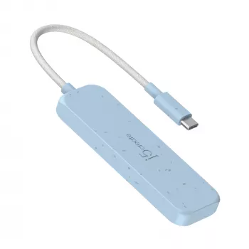 USB-C hub j5create JCH345EC-N 4-portový Type-C Gen 2 10000 Mbit/s