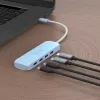 USB-C hub j5create JCH345EC-N 4-portový Type-C Gen 2 10000 Mbit/s