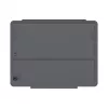 ASTAR DEQSTER Smart Rugged Touch Plus klávesnica 10,2 palca — QWERTZ nemecká, mechanické spínače, Smart Connector docking, sivá