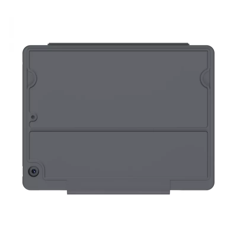 ASTAR DEQSTER Smart Rugged Touch Plus klávesnica 10,2 palca — QWERTZ nemecká, mechanické spínače, Smart Connector docking, sivá