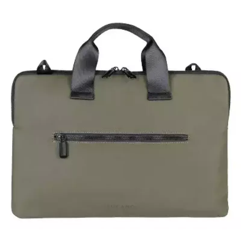 Tucano Gommo Slim BSGOM1516-VM taška na notebooky 15,6 palcov (39,6 cm) a MacBook Pro 16 palcov, olivovozelená