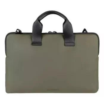 Aktovka Tucano Gommo 39,6 cm 15,6 palcov zelená rukoväť ramenný popruh