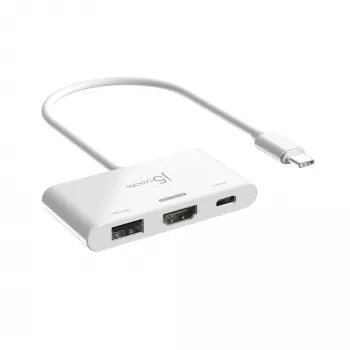 j5create JCA399 USB-C® na HDMI™ 4K144Hz & USB™ 3.2 s Power Delivery 100W, čierna
