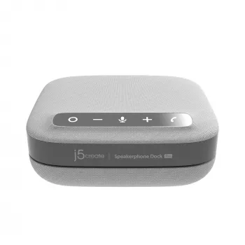 j5create JCDS337 USB-C® Dual 4K Speakerphone Dock Pro, čierna